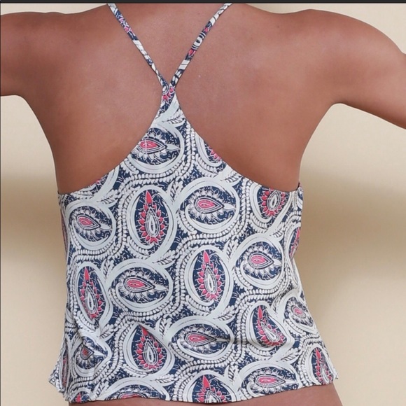 Tang top silk blouse - Picture 3 of 4